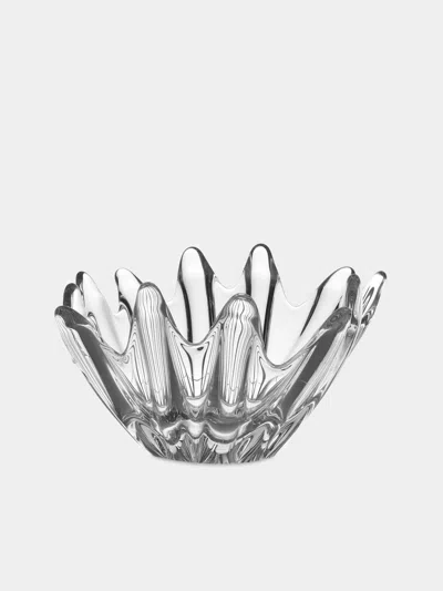 Antique And Vintage Early-20th-century Daum Crystal Bowl In Transparent