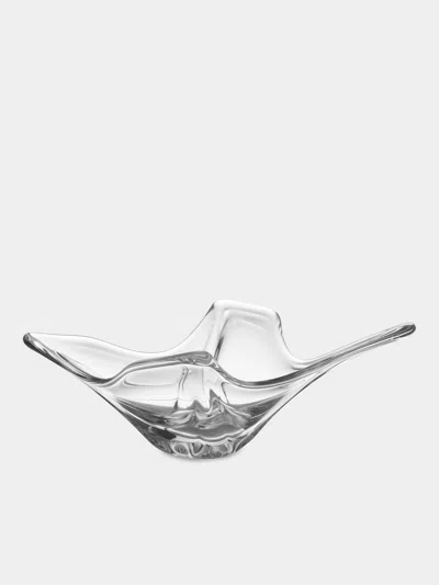 Antique And Vintage Early-20th-century Daum Crystal Bowl In Transparent
