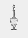 Antique And Vintage Early-20th-century Val Saint Lambert Crystal Carafe In Transparent