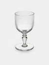 Antique And Vintage Late-19th-century Baccarat Renaissance Crystal Wine Glasses (set Of 18) In Transparent