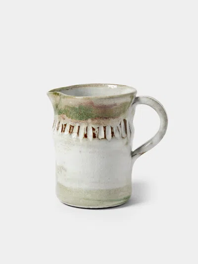 Antique And Vintage Mid-20th-century Albert Thiry Ceramic Jug In White