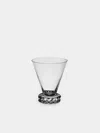 Antique And Vintage Mid-20th-century Baccarat Crystal Wine Glasses (set Of 12) In Transparent