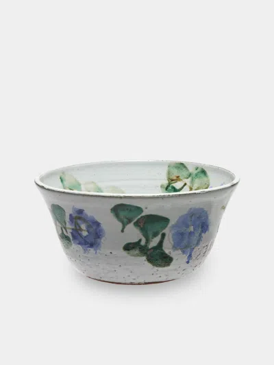 Antique And Vintage Mid-century Albert Thiry Ceramic Bowl In Multi