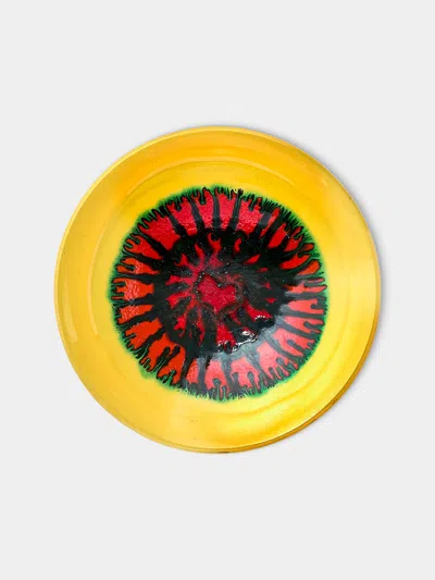 Antique And Vintage Mid-century Ceramic Decorative Plate (10.5in/27cm)