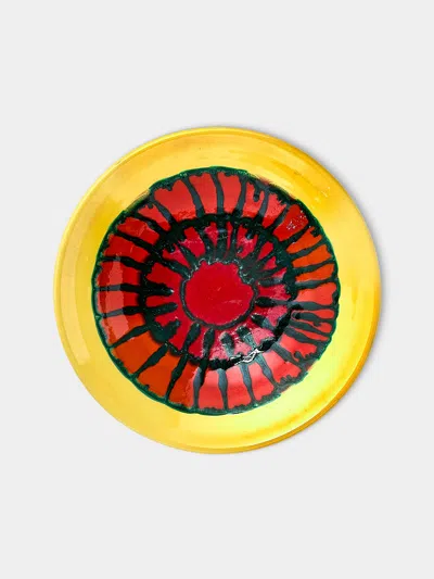 Antique And Vintage Mid-century Ceramic Decorative Plate (11in/28cm)