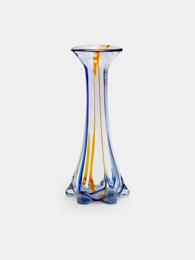 Antique And Vintage Mid-century Glass Vase (12in/30cm)