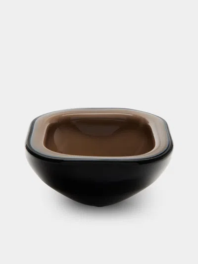 Antique And Vintage Mid-century Murano Glass Ashtray In Multi