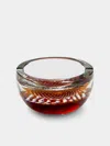 Antique And Vintage Mid-century Murano Glass Ashtray In Multi