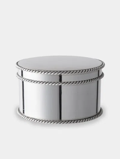 Antique And Vintage Mid-century Silver-plated Bonbonniere