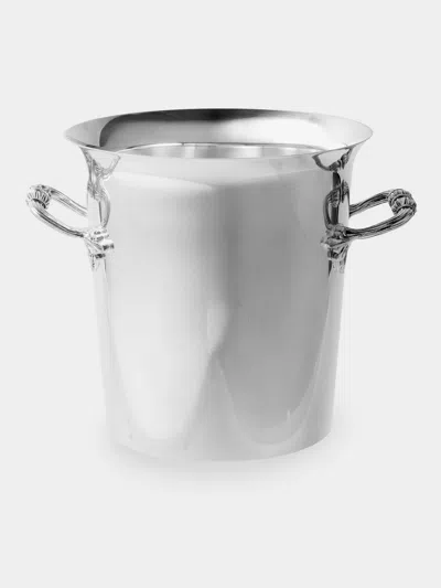 Antique And Vintage Mid-century Silver-plated Champagne Bucket