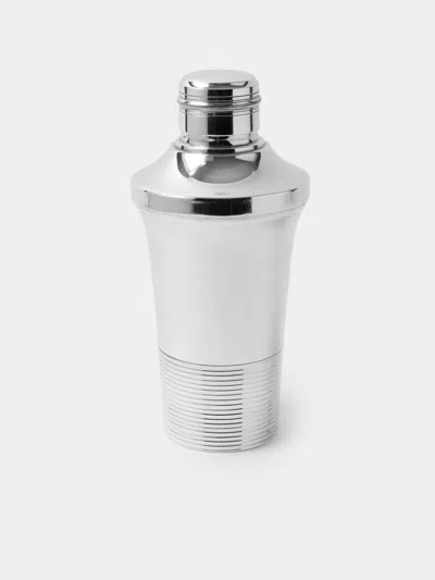 Antique And Vintage Mid-century Silver-plated Cocktail Shaker