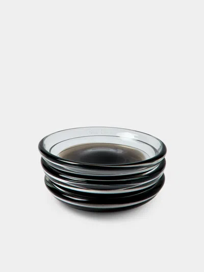 Antique And Vintage Set Of 3 1970s Venini X Pierre Cardin Murano Glass Bowls