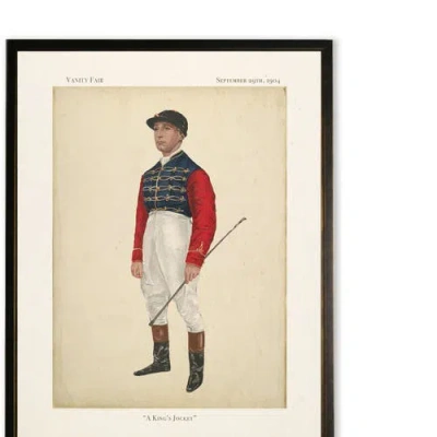 Antique Curiosities "a King's Jockey" In Multi