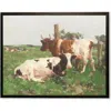 Antique Curiosities Cows In Multi