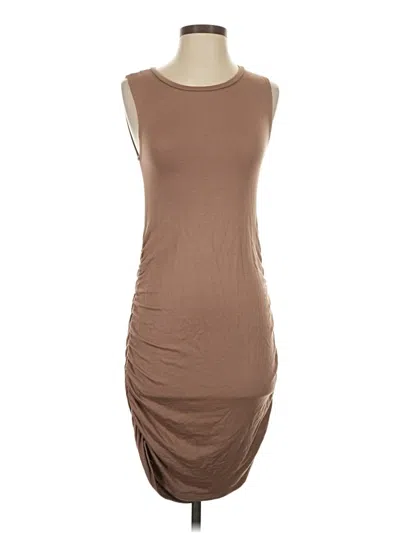 Pre-owned Antistar Casual Dress In Brown