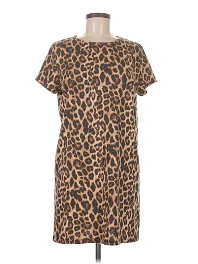 Pre-owned Antistar Casual Dress In Brown