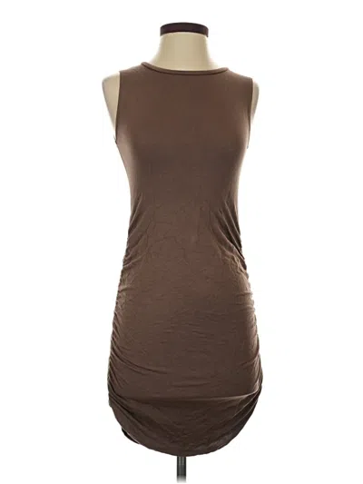 Pre-owned Antistar Casual Dress In Brown