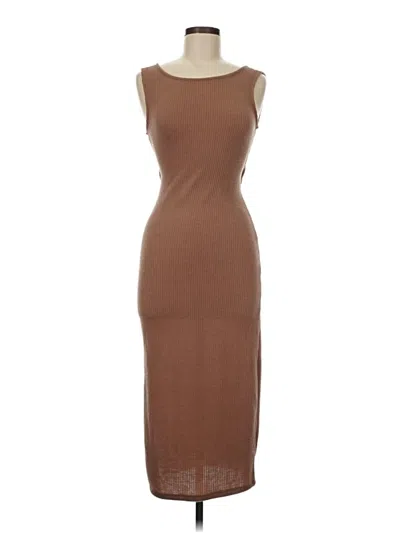 Pre-owned Antistar Casual Dress In Brown