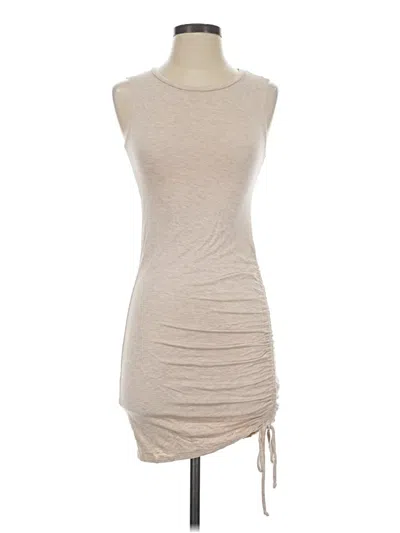 Pre-owned Antistar Casual Dress In Tan