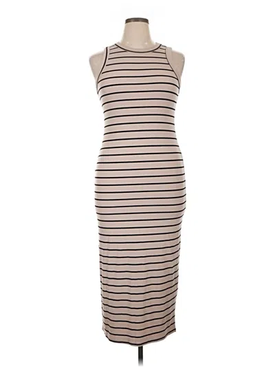 Pre-owned Antistar Casual Dress In Tan