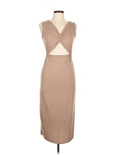 Pre-owned Antistar Cocktail Dress In Brown