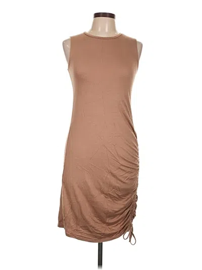 Pre-owned Antistar Cocktail Dress In Brown