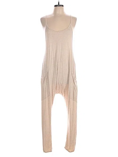Pre-owned Antistar Jumpsuit In Tan