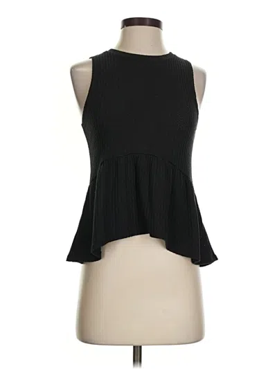 Pre-owned Antistar Sleeveless Blouse In Black