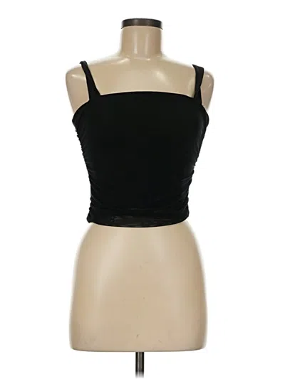 Pre-owned Antistar Sleeveless Top Black Strapless Neckline Tops