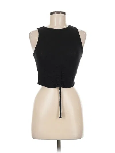 Pre-owned Antistar Tank Top Black Halter Neckline Tops