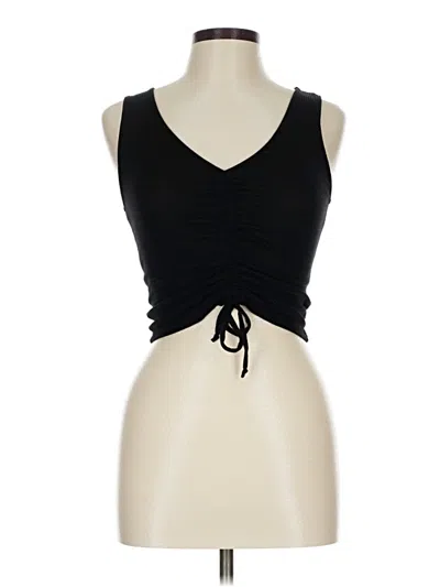 Pre-owned Antistar Tank Top Black Strapless Neckline Tops