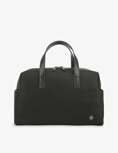 Antler Black Chelsea Overnight Woven Bag 26cm