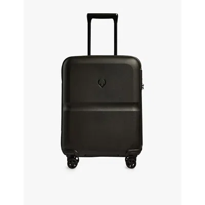 Antler Black Single Stripe Cabin Hard-shell Polycarbonate Suitcase 55cm