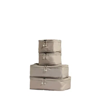 Antler Compression Packing Cubes In Taupe - Set Of 4 In Brown