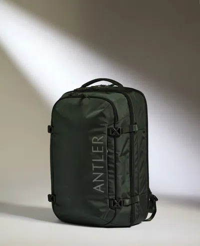 Antler Discovery 60l Backpack In Dark Forest Green In Black