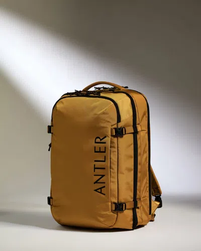 Antler Discovery 60l Backpack In Mustard Yellow