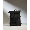 Antler Discovery Roll Top Backpack In Black