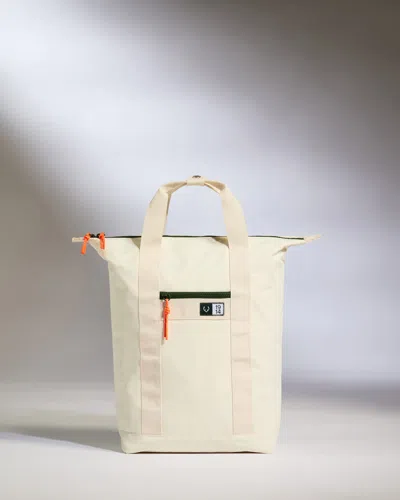 Antler Essential 2-in-1 Tote Backpack In Stone In White