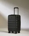 Antler Single Stripe Large 4-wheel Expandable Suitcase 81cm Seagrass Green In Black