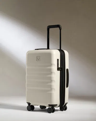 Antler Expandable Carry-on Luggage In Taupe - Icon Stripe In Pink