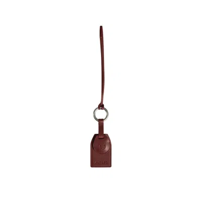 Antler Heritage Airtag Holder & Luggage Tag In Cedar In Brown
