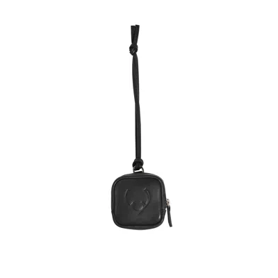 Antler Heritage Leather Airpods Case In Black