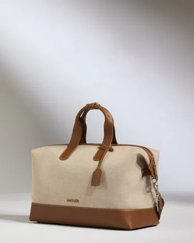 Antler Heritage Expandable Overnight Bag In Brown