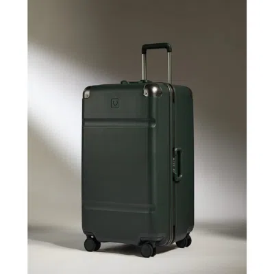 Antler Heritage Stripe Trunk Suitcase In Gray