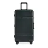 Antler Basalt Heritage Stripe 4-wheel Trunk Suitcase 76cm In Black