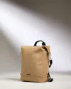 Antler Icon 2-in-1 Tote Backpack In Sand In Pattern