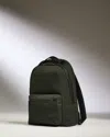 Antler Icon Backpack In Dark Khaki Green In Pattern
