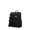 Antler Icon Drawstring Backpack In Black In Black