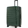 Antler Icon Stripe Large Suitcase In  Green