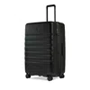 Antler Icon Stripe Large Suitcase In Black